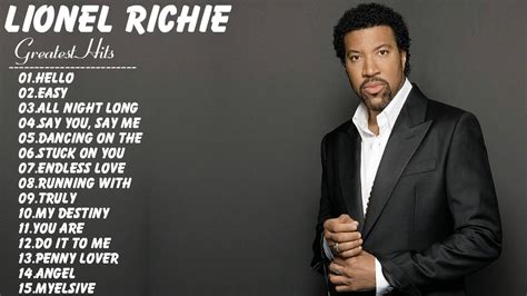 lionel richie youtube|youtube lion richie greatest hits.